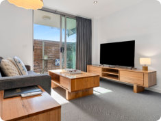 Spacious Living Areas | Luxury Ground Level Apartment