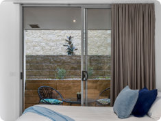 2nd Bedroom with King Size Bed or 2 King Single Beds | Luxury Ground Level Apartment