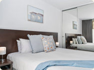 Main Bedroom with King Size Bed | Luxury Sea View Apartment
